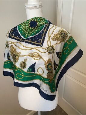 Vintage Morelli Italian Square Scarf